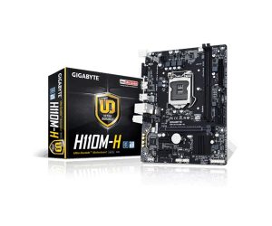 לוח אם אינטל למעבד דור 7 Gigabyte H110 VGA HDMI Micro ATX