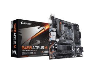 לוח אם למעבד GIGABYTE B450M AORUS DVI HDMI Ryzen AM4