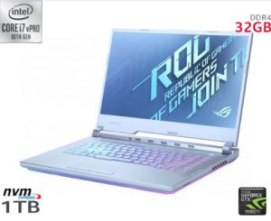 מחשב נייד ROG STRIX G15 i7-10750H 32GB 1TB NVME  GTX1660i 6GB